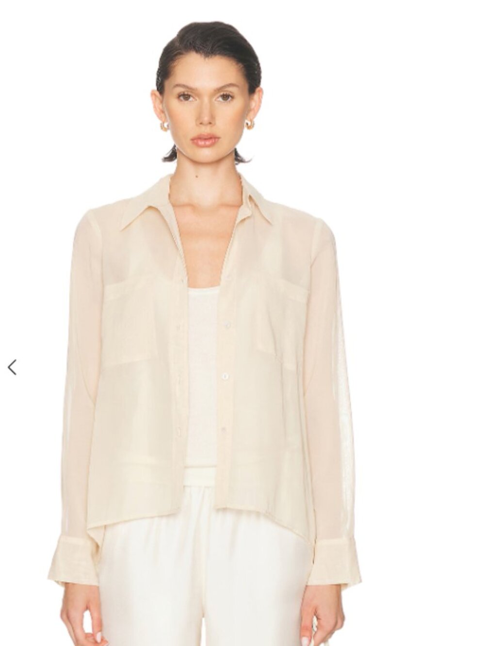 Enza Costa Cotton Organza Top in Fawn	Size S	$480.00 MSRP